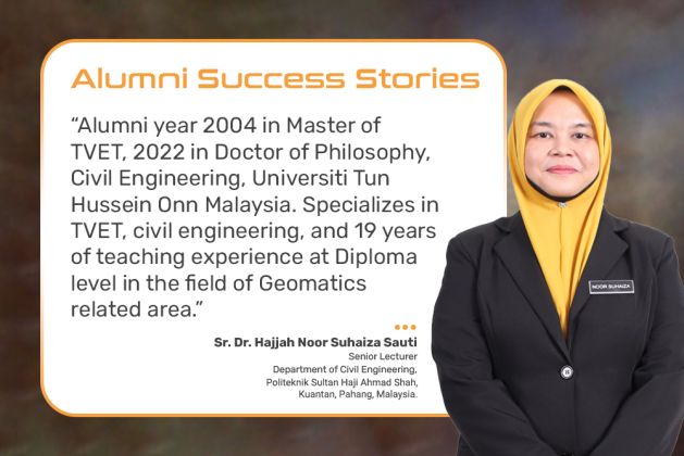 Sr. Dr. Hajjah Noor Suhaiza Sauti Senior Lecturer